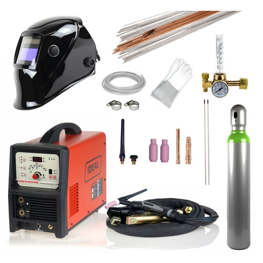 Spawarka Ideal Expert TIG 300 DC Pulse - zestaw - EXTIG300DC-G - Ideal - 1