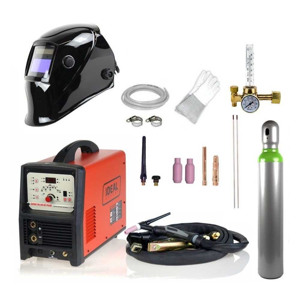 Spawarka Ideal Expert TIG 300 DC Pulse - zestaw - EXTIG300DC-G - Ideal - 2