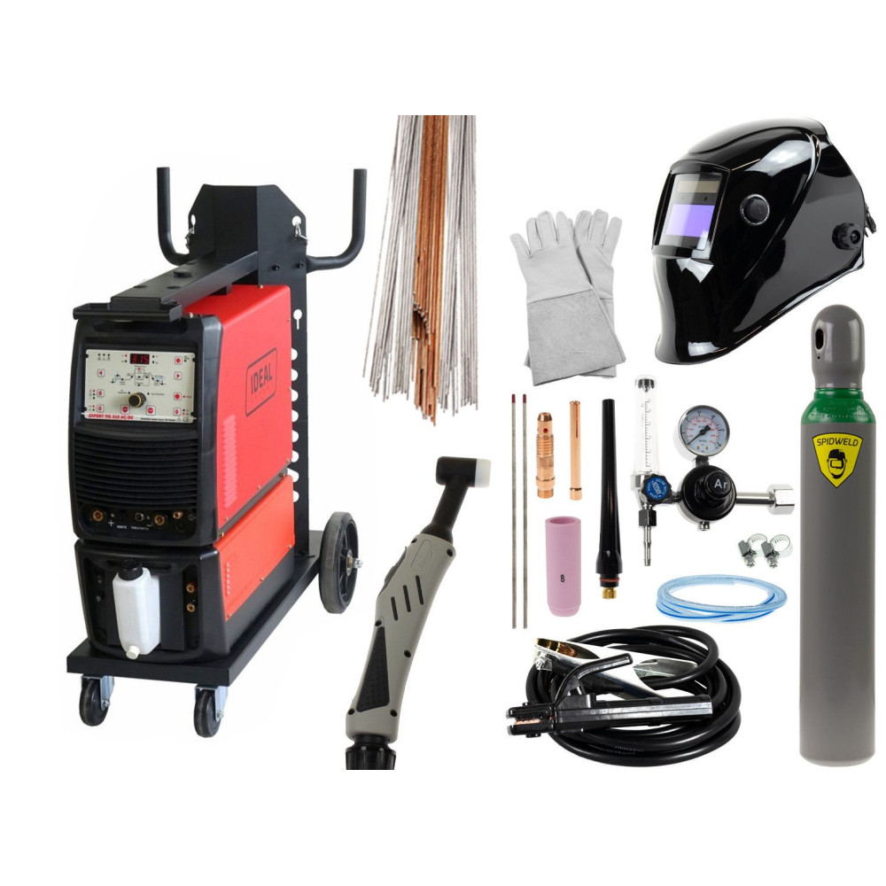 Spawarka Ideal Expert TIG 315 AC/DC - zestaw - EXTIG315AC-G - Ideal - 1