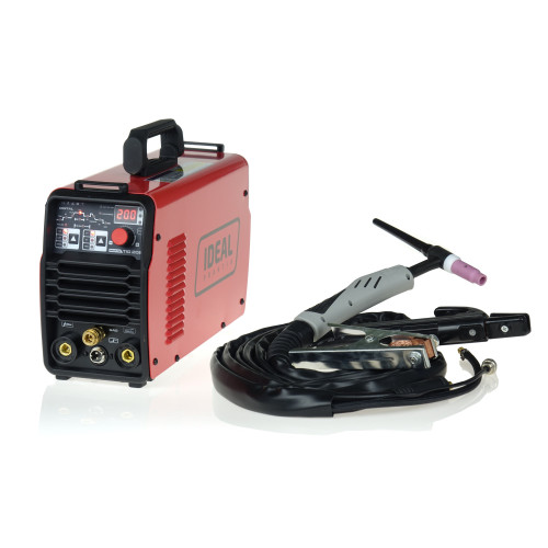 Spawarka Ideal Praktik TIG 202 DC Pulse Digital - zestaw - PTIG202DP-G - Ideal - 3 2
