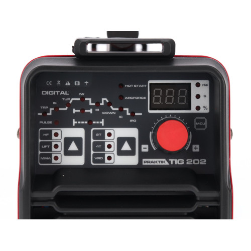 Spawarka Ideal Praktik TIG 202 DC Pulse Digital - zestaw - PTIG202DP-G - Ideal - 5