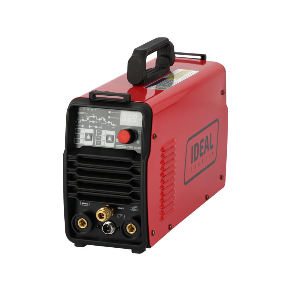 Spawarka Ideal Praktik TIG 202 DC Pulse Digital - zestaw - PTIG202DP-G - Ideal - 9