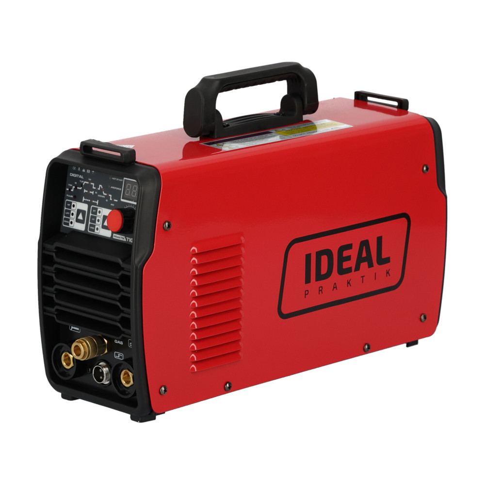 Spawarka Ideal Praktik TIG 202 DC Pulse Digital - zestaw - PTIG202DP-G - Ideal - 10