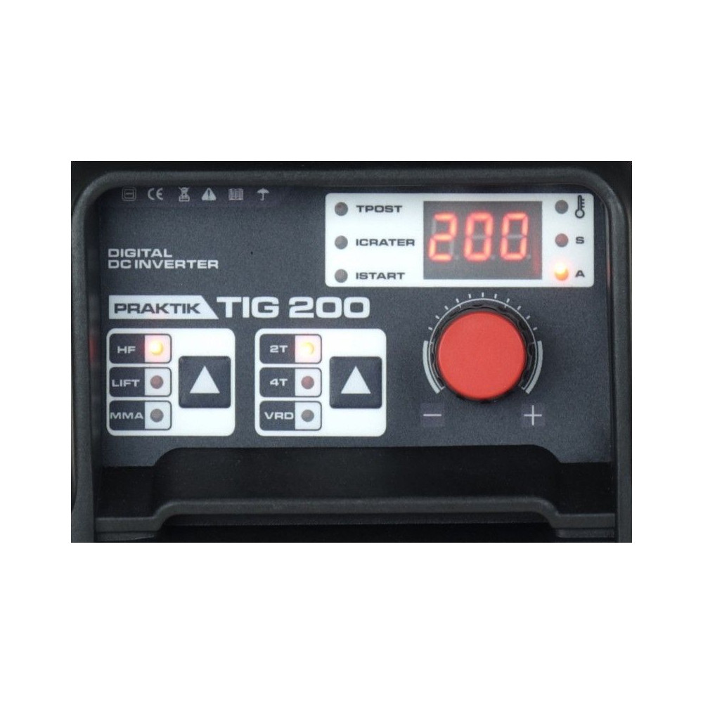 Spawarka Ideal Praktik TIG 200 DC Digital - zestaw - PTIG200D-G - Ideal - 5