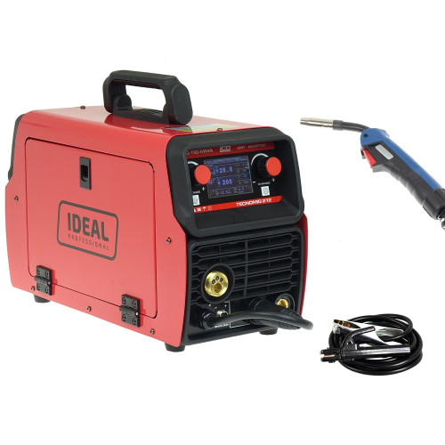 Spawarka Ideal Tecnomig 212 LCD Synergic - zestaw - TMIG212LCD-G - Ideal - 7