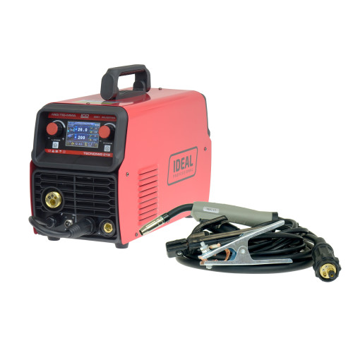 Spawarka Ideal Tecnomig 212 LCD Synergic - zestaw - TMIG212LCD-G - Ideal - 14