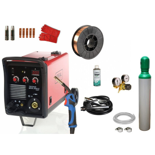 Spawarka Ideal Tecnomig 200/2 MMA - zestaw - TMIG200/2MMA-G - Ideal - 3