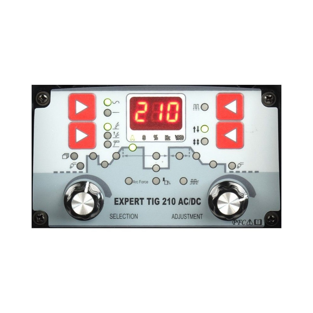 Spawarka Ideal Expert TIG 210 AC/DC PFC - zestaw - EXTIG210AC-G - Ideal - 6
