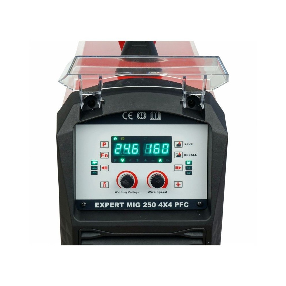 Spawarka Ideal Expert MIG 250 4x4 PFC Synergic - zestaw - EXMIG250PFC-G - Ideal - 5