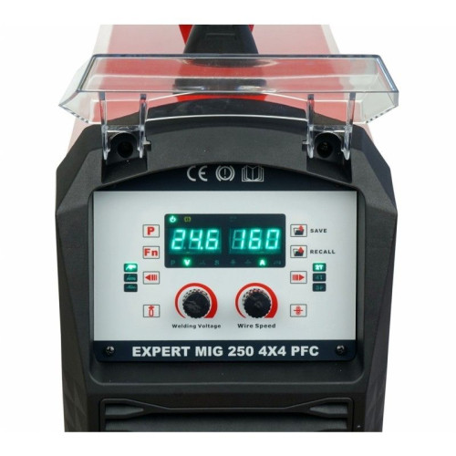 Spawarka Ideal Expert MIG 250 4x4 PFC Synergic - zestaw - EXMIG250PFC-G - Ideal - 5
