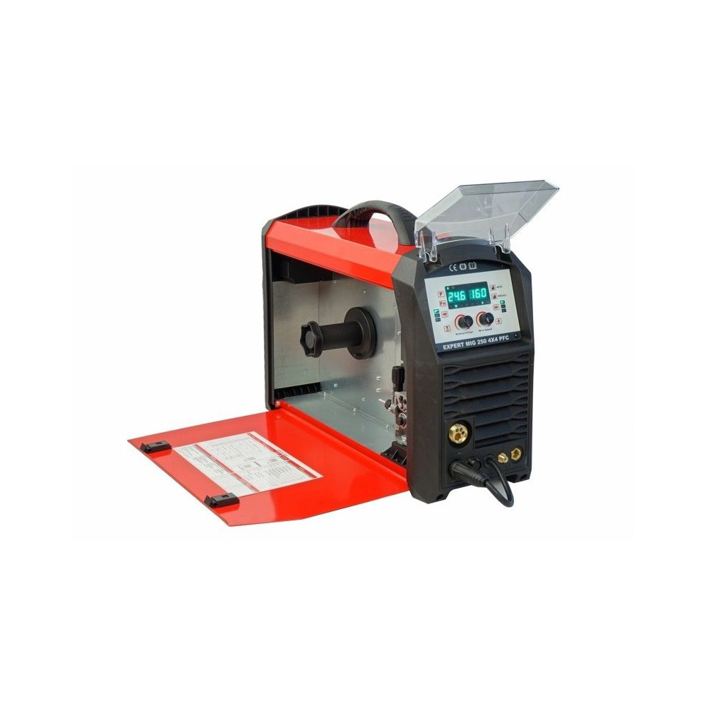 Spawarka Ideal Expert MIG 250 4x4 PFC Synergic - zestaw - EXMIG250PFC-G - Ideal - 6