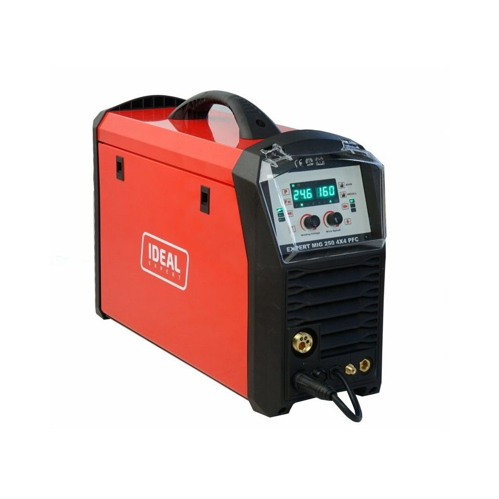 Spawarka Ideal Expert MIG 250 4x4 PFC Synergic - zestaw - EXMIG250PFC-G - Ideal - 9