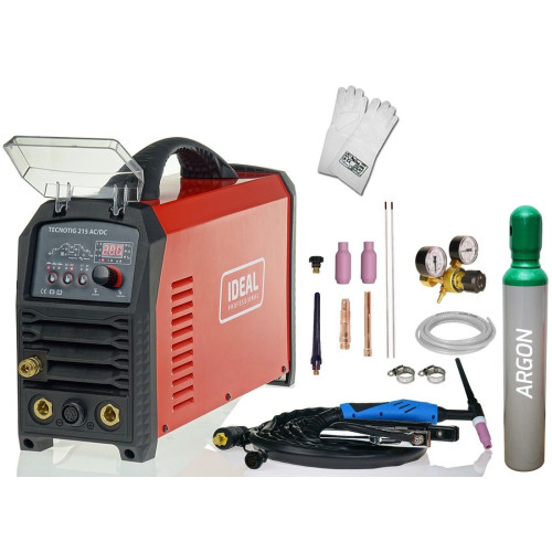 Spawarka Ideal Tecnotig 215 AC/DC Pulse - zestaw - TTIG215AC-G - Ideal - 3