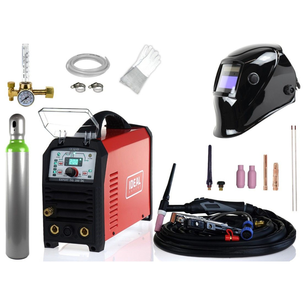 Spawarka Ideal Expert TIG 200 DC Pulse - zestaw - EXTIG200DC-G - Ideal - 2