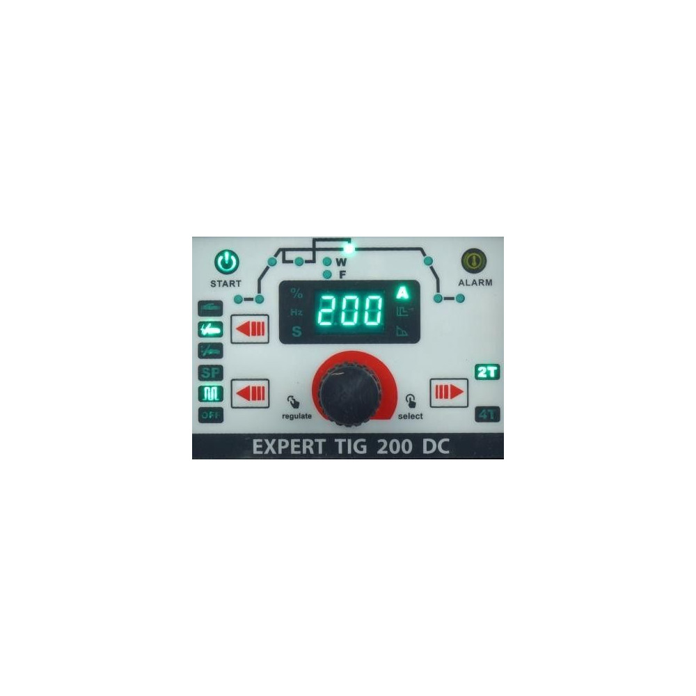 Spawarka Ideal Expert TIG 200 DC Pulse - zestaw - EXTIG200DC-G - Ideal - 9