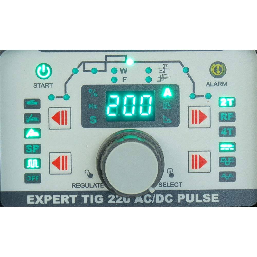 Spawarka Ideal Expert TIG 220 AC/DC Pulse - zestaw - EXTIG220AC-G - Ideal - 6