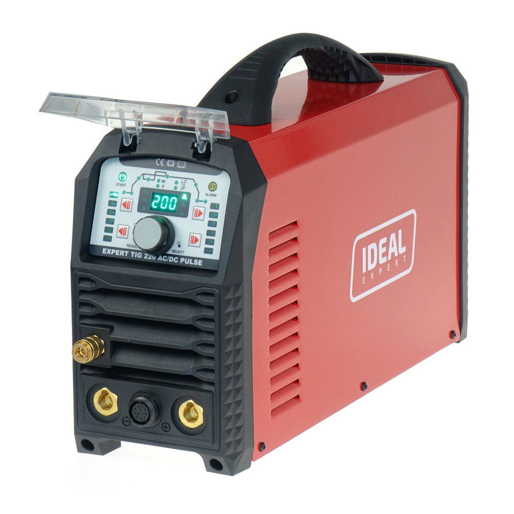 Spawarka Ideal Expert TIG 220 AC/DC Pulse - zestaw - EXTIG220AC-G - Ideal - 7