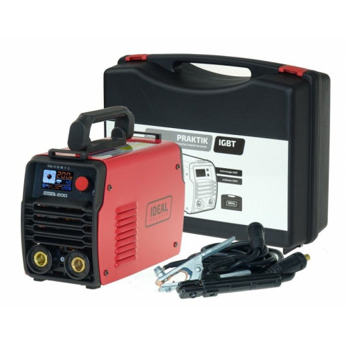 Spawarka Ideal Praktik 200 LCD Synergy - zestaw - PRAKTIK200LCD-G - Ideal - 3