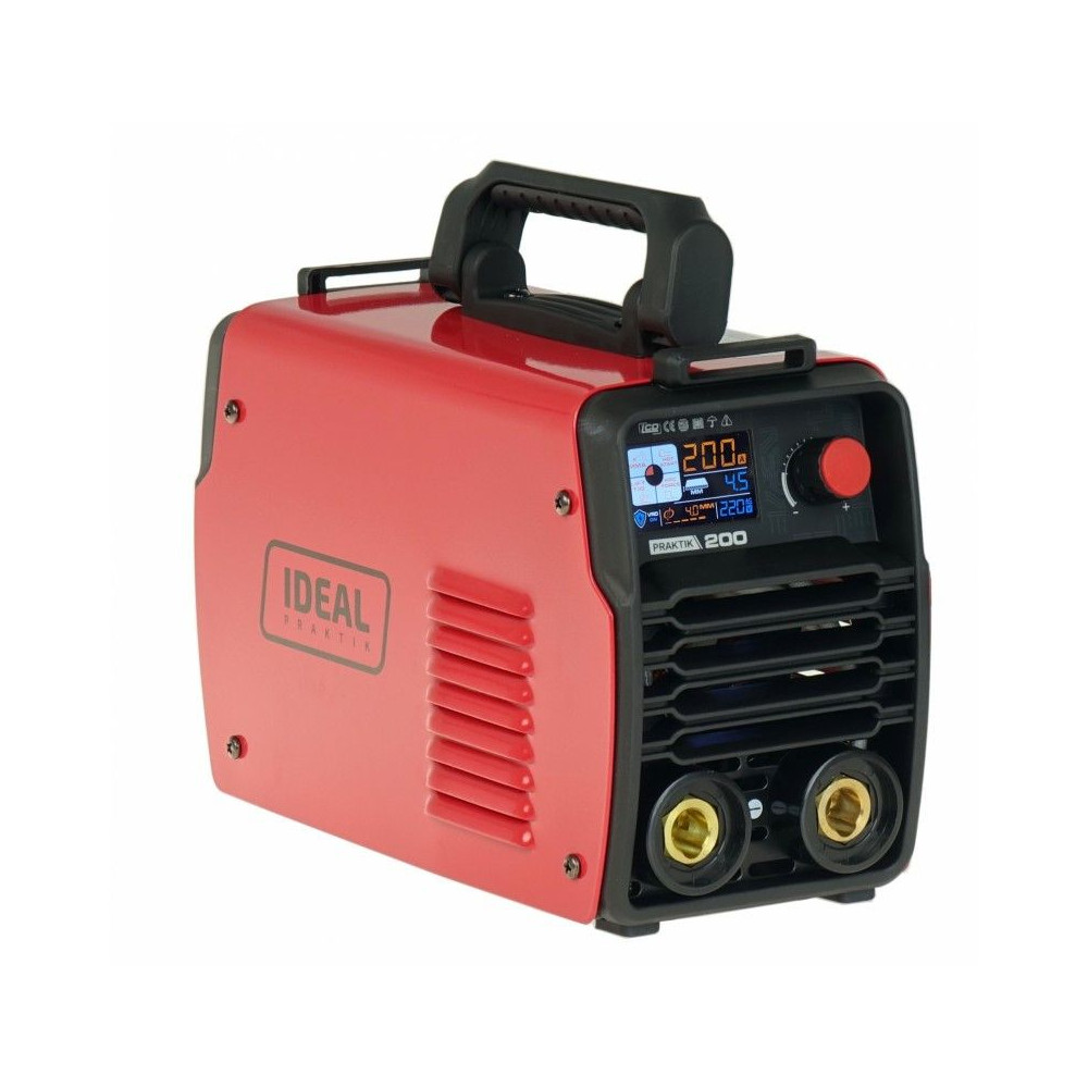 Spawarka Ideal Praktik 200 LCD Synergy - zestaw - PRAKTIK200LCD-G - Ideal - 4