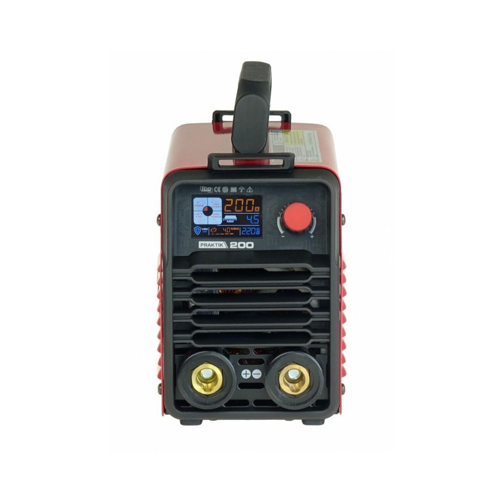 Spawarka Ideal Praktik 200 LCD Synergy - zestaw - PRAKTIK200LCD-G - Ideal - 5
