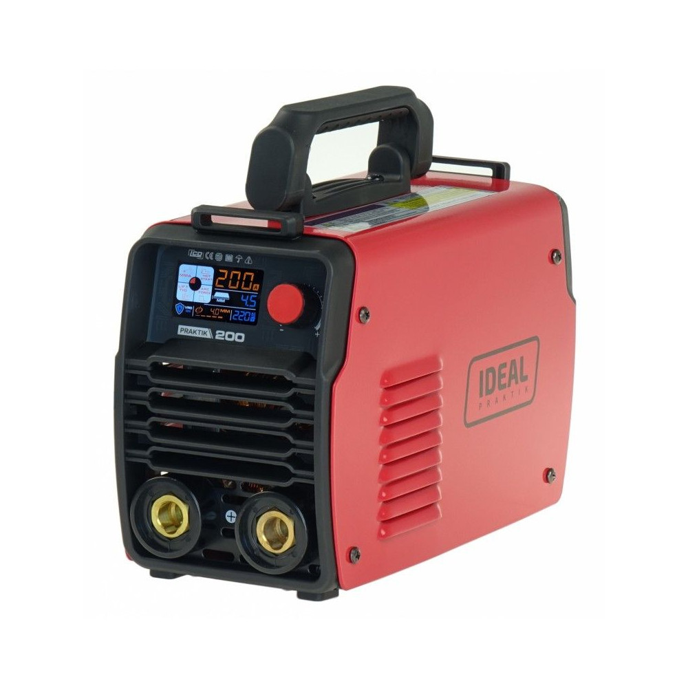 Spawarka Ideal Praktik 200 LCD Synergy - zestaw - PRAKTIK200LCD-G - Ideal - 6