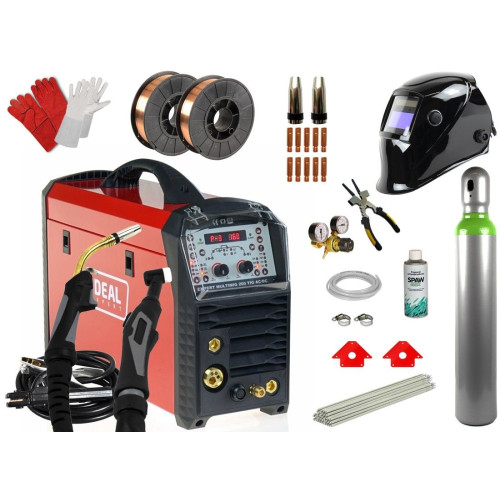 Spawarka Ideal Expert Multimig 200 TIG AC/DC - zestaw - EXMULTI200-G - Ideal - 3
