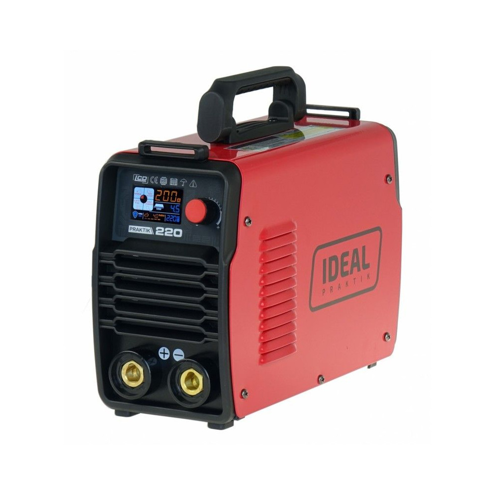 Spawarka Ideal Praktik 220 LCD Synergy - zestaw - PRAKTIK220LCD-G - Ideal - 4