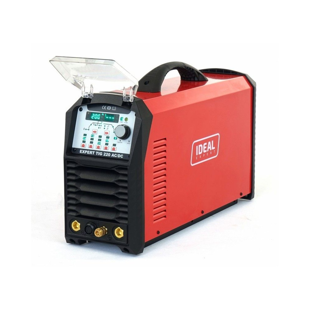 Spawarka Ideal Expert TIG 220 AC/DC Pulse W - zestaw wodny - EXTIG220AW-G - Ideal - 10