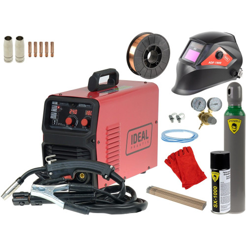 Spawarka Ideal Praktik MIG 1800 MMA - zestaw - PMIG1800-G - Ideal - 1