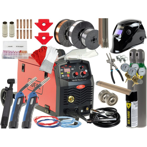 Spawarka Ideal Praktik MIG 200 Pulse - zestaw - PMIG200P-G - Ideal - 1