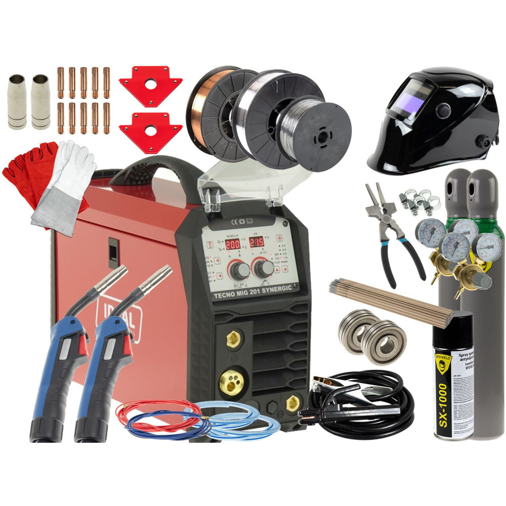 Spawarka Ideal Tecnomig 201 Synergic - zestaw - TMIG201MMA-G - Ideal - 2