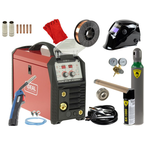 Spawarka Ideal Tecnomig 201 Synergic - zestaw - TMIG201MMA-G - Ideal - 4