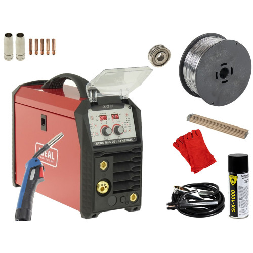 Spawarka Ideal Tecnomig 201 Synergic - zestaw - TMIG201MMA-G - Ideal - 6