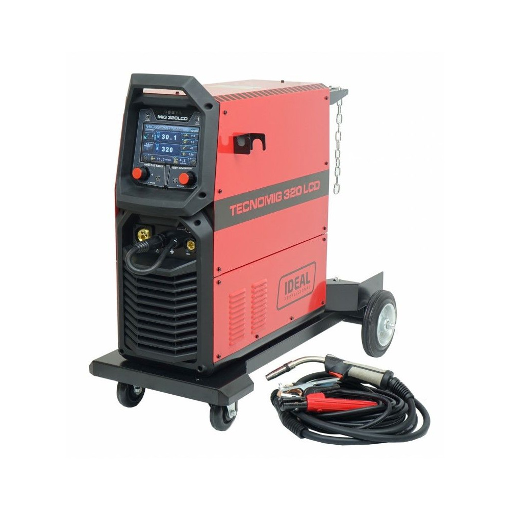 Spawarka Ideal Tecnomig 320 LCD Synergic - zestaw - TMIG320LCD-G - Ideal - 6