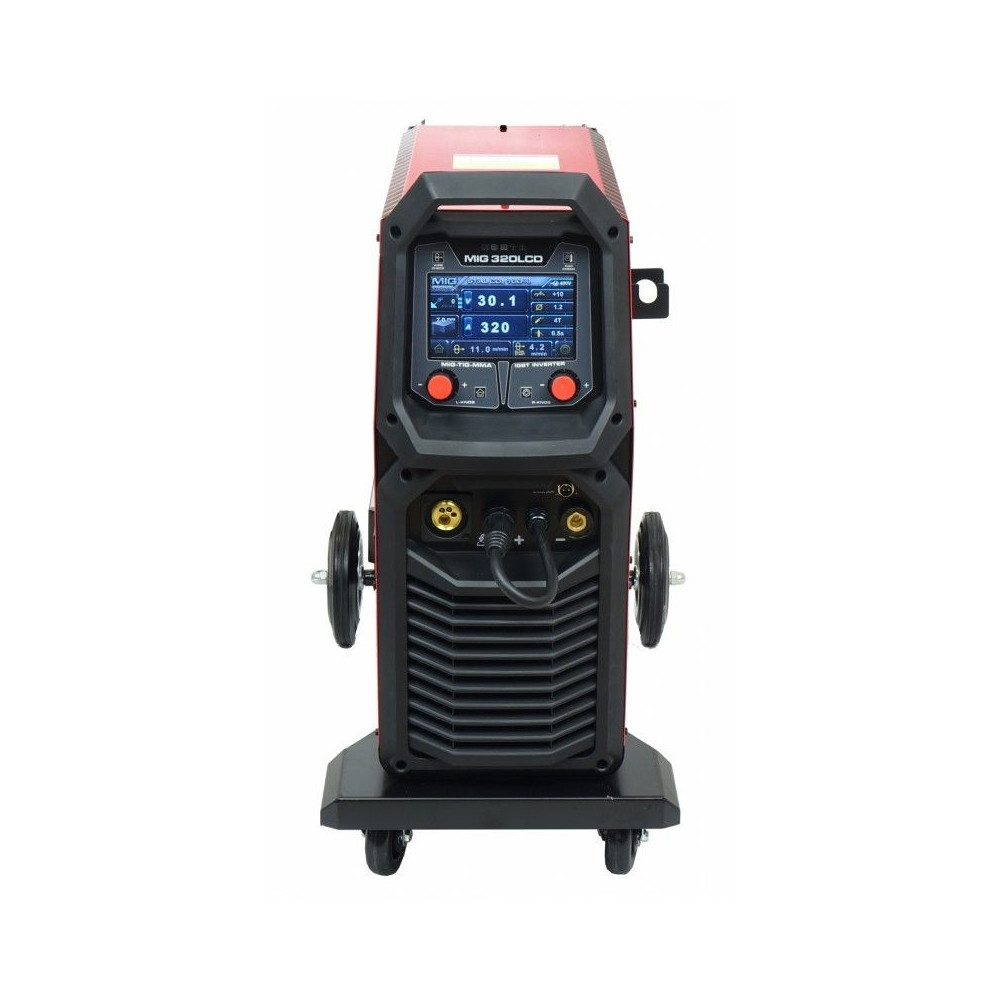 Spawarka Ideal Tecnomig 320 LCD Synergic - zestaw - TMIG320LCD-G - Ideal - 7