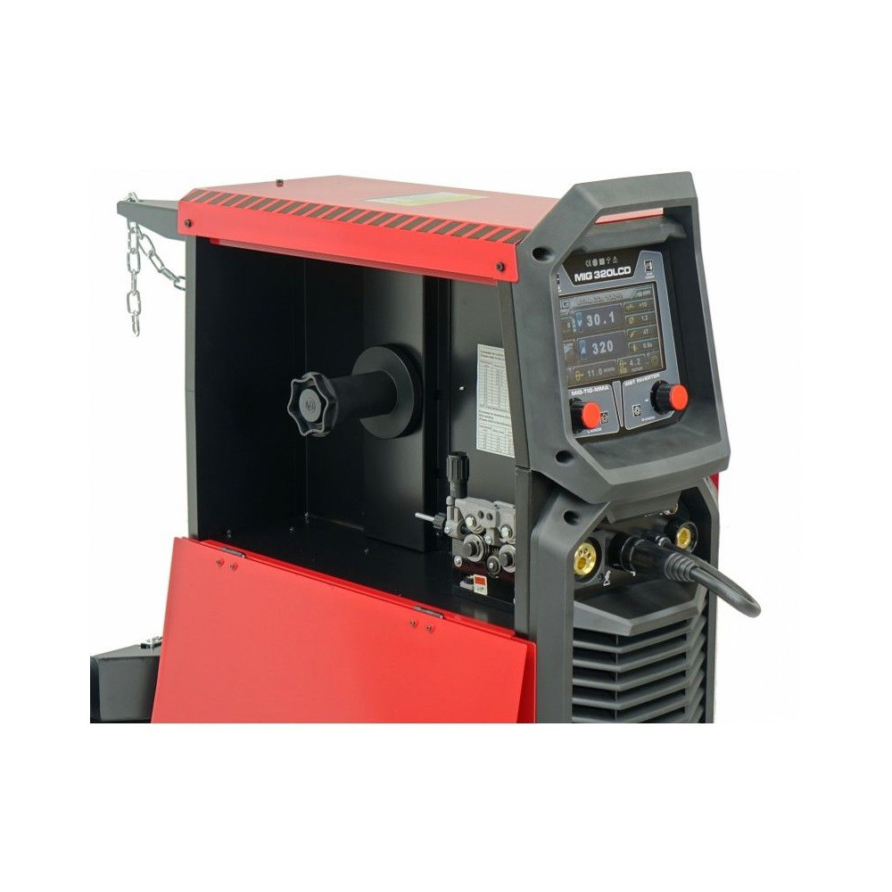 Spawarka Ideal Tecnomig 320 LCD Synergic - zestaw - TMIG320LCD-G - Ideal - 10