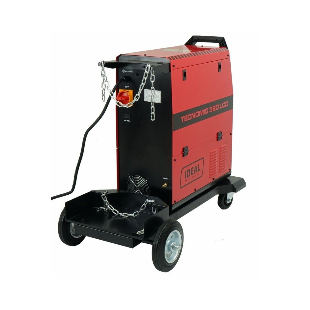 Spawarka Ideal Tecnomig 320 LCD Synergic - zestaw - TMIG320LCD-G - Ideal - 12
