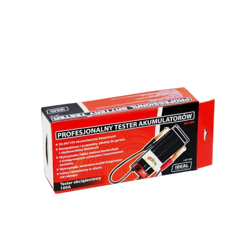 Tester akumulatorów Ideal LBT100 (obciążeniowy) 6/12 V - LBT100 - Ideal - 1 2