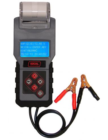 Tester akumulatorów Ideal BDT4000 (cyfrowy z drukarką) 12 V - BDT4000 - Ideal - 1