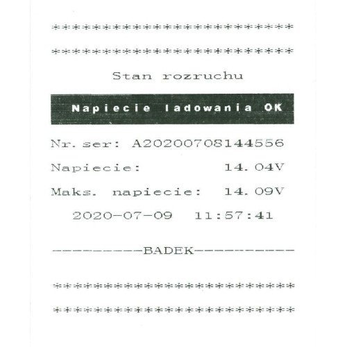Tester akumulatorów Ideal BDT7000 (cyfrowy z drukarką) 12/24 V - BDT7000 - Ideal - 8