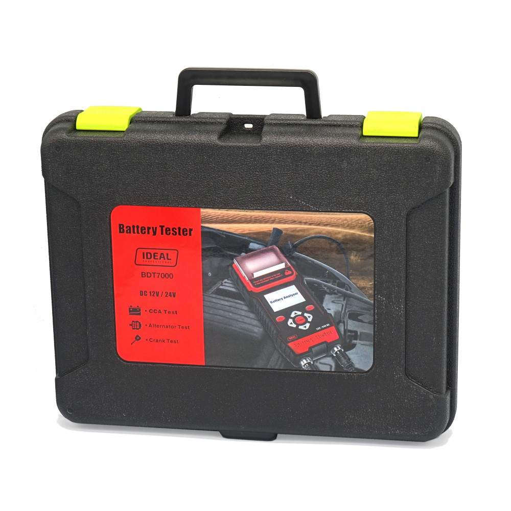 Tester akumulatorów Ideal BDT7000 (cyfrowy z drukarką) 12/24 V - BDT7000 - Ideal - 11