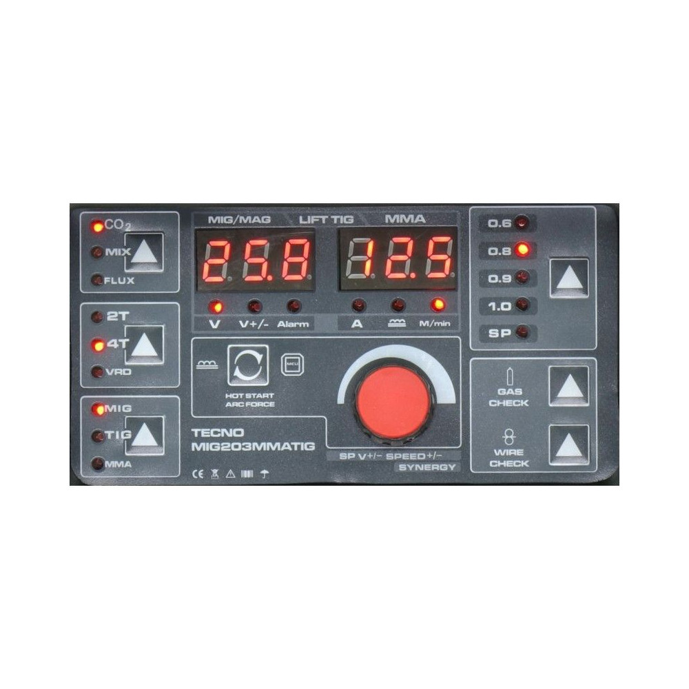 Spawarka Ideal Tecnomig 203 Synergic VRD + TIG - zestaw - TMIG203MMATIG-G - Ideal - 11