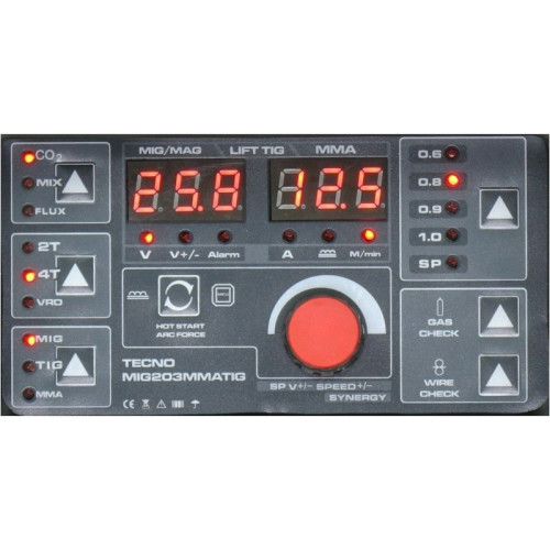Spawarka Ideal Tecnomig 203 Synergic VRD + TIG - zestaw - TMIG203MMATIG-G - Ideal - 11