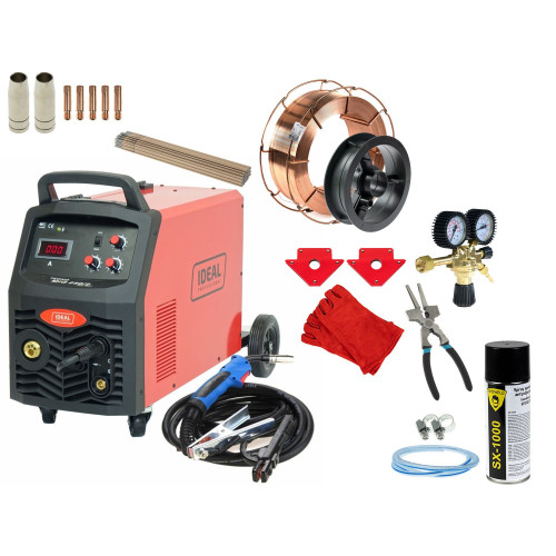 Spawarka Ideal Tecnomig 250/2 PRO MMA Digital - zestaw - TMIG250/2V2-G - Ideal - 3