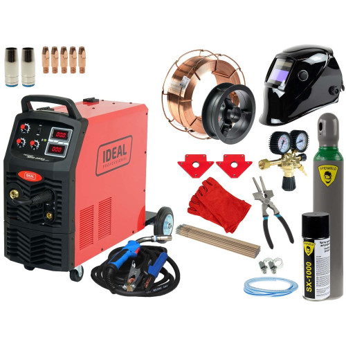 Spawarka Ideal Tecnomig 255/2 PRO IGBT - zestaw - TMIG255/2-G - Ideal - 1