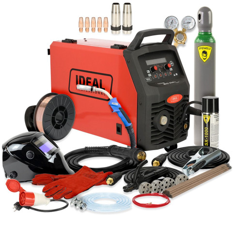 Spawarka Ideal Tecnomig 254/2 Pulse - zestaw - TMIG254/2P-G - Ideal - 4