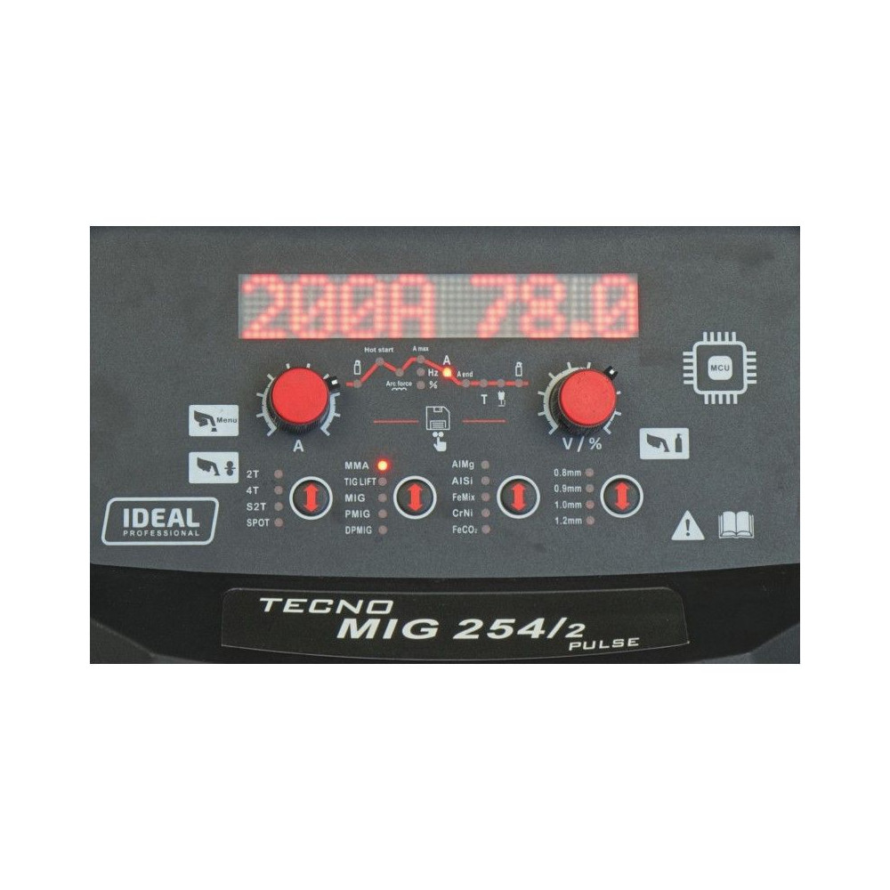 Spawarka Ideal Tecnomig 254/2 Pulse - zestaw - TMIG254/2P-G - Ideal - 9