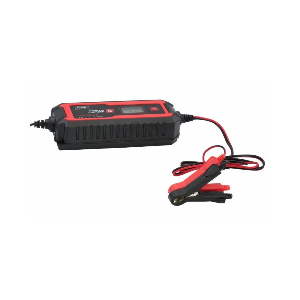 Prostownik Ideal Praktik Charger 4 LCD 6/12 V - PCHARGE4V2 - Ideal - 3