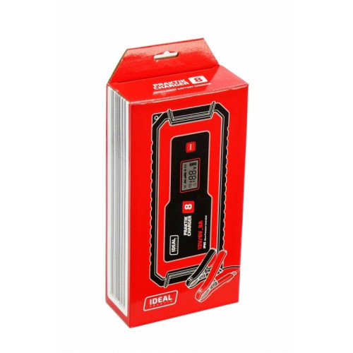 Prostownik Ideal Praktik Charger 8 LCD 6/12 V - PCHARGE8 - Ideal - 4
