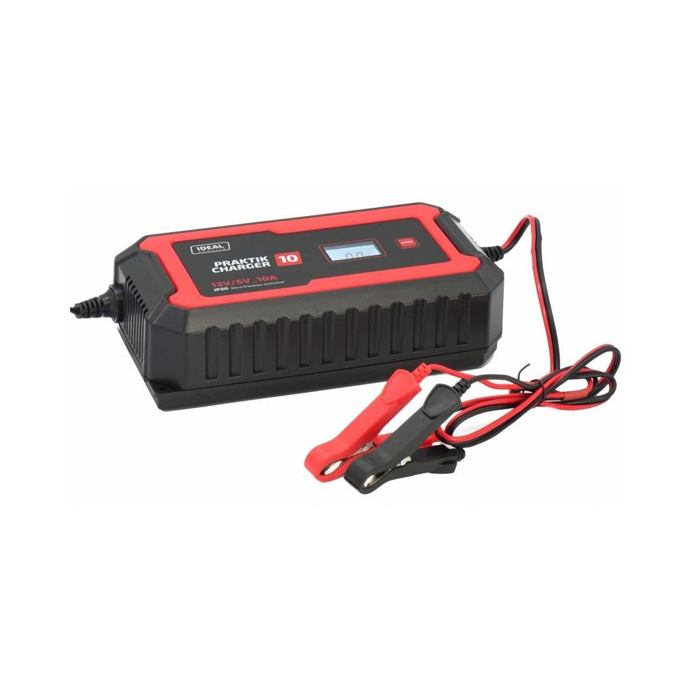 Prostownik Ideal Praktik Charger 10 LCD 6/12 V - PCHARGE10 - Ideal - 2